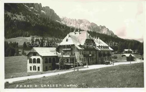 AK / Ansichtskarte Carezza Catinaccio Karersee BOLZANO Trentino IT Passo di Carezza Gebirgspass Dolomiten