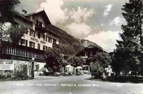AK / Ansichtskarte Pertisau Achensee Tirol AT Hotel Post und Stefanie
