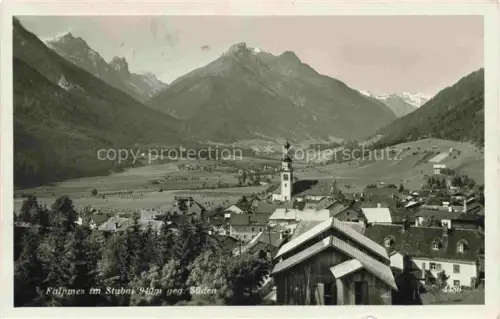 AK / Ansichtskarte Fulpmes Innsbruck Tirol AT Teilansicht mit Kirche Panorama Blick gegen Sueden