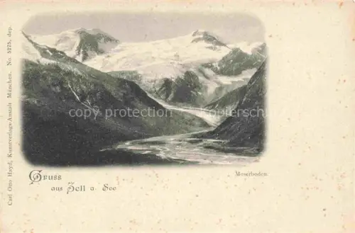 AK / Ansichtskarte Zell See AT Panorama Moserboden Gebirgswelt Alpen