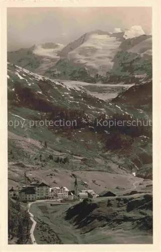 AK / Ansichtskarte Obergurgl Ober-Gurgl Soelden oetztal Imst Tirol AT Panorama Gletscherdorf oetztaler Alpen