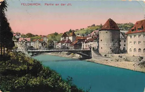 AK / Ansichtskarte Feldkirch  Vorarlberg AT Partie an der Ill