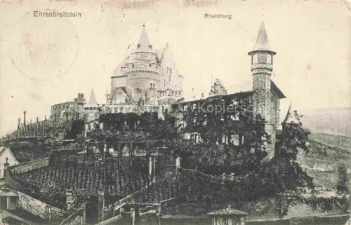 AK / Ansichtskarte Ehrenbreitstein KOBLENZ Rheinburg