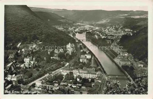 AK / Ansichtskarte BAD EMS Rheinland-Pfalz Panorama lahnabwaerts