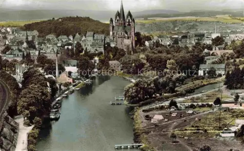 AK / Ansichtskarte LIMBURG  Lahn Panorama Blick von der Autobahnbruecke Dom