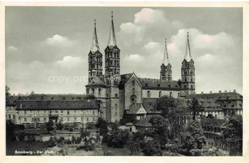 AK / Ansichtskarte BAMBERG Bayern Blick zum Dom