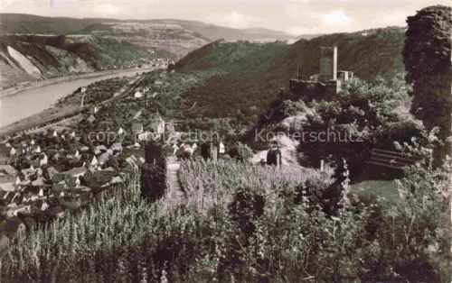 AK / Ansichtskarte Kobern-Gondorf Mosel Rheinland-Pfalz Panorama Burgruine