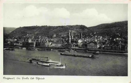 AK / Ansichtskarte Boppard Rhein Rheinland-Pfalz Panorama