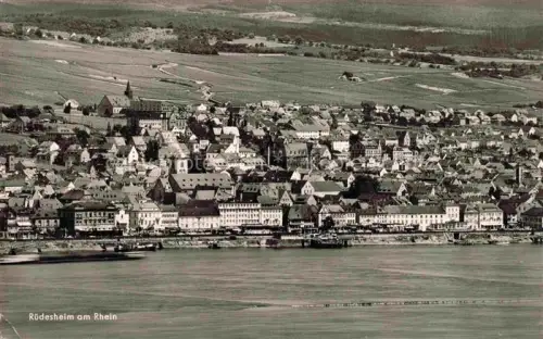 AK / Ansichtskarte RueDESHEIM am Rhein Hessen Panorama