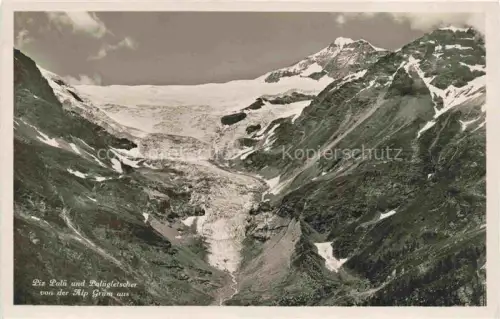 AK / Ansichtskarte Gletscher Ferner Glacier Glaciar Ghiacciaio-- Piz Palue Alp Gruem 