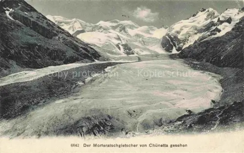 AK / Ansichtskarte Gletscher Ferner Glacier Glaciar Ghiacciaio-- Morteratschgletscher Chuenetta 