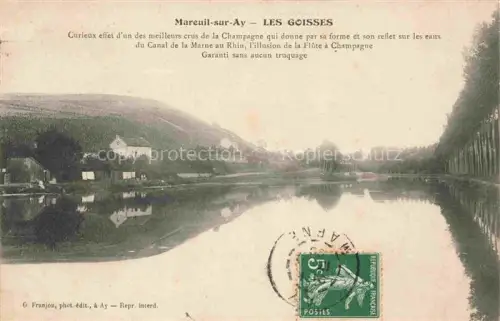AK / Ansichtskarte Mareuil-sur-Ay Epernay 51 Marne Les Goisses 