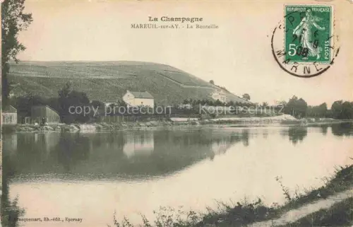 AK / Ansichtskarte Mareuil-sur-Ay Epernay 51 Marne La Champagne La Bouteille