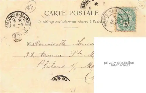 AK / Ansichtskarte Montmirail Epernay 51 Marne Eglise de Montmirail 