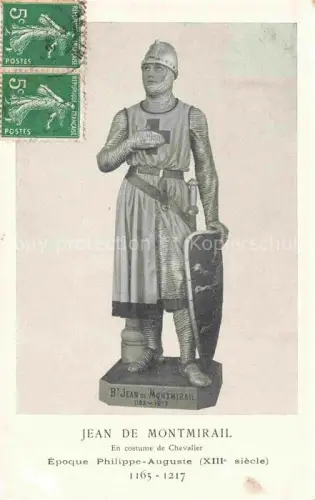 AK / Ansichtskarte Montmirail Epernay 51 Marne Jean De Montmirail 