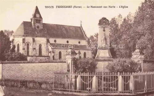 AK / Ansichtskarte Frignicourt Vitry-le-Francois 51 Marne Le Monument aux Morts 