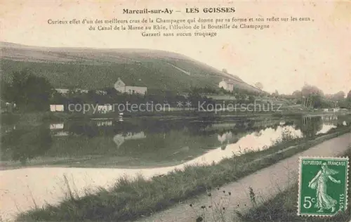 AK / Ansichtskarte Mareuil-sur-Ay Epernay 51 Marne Panorama