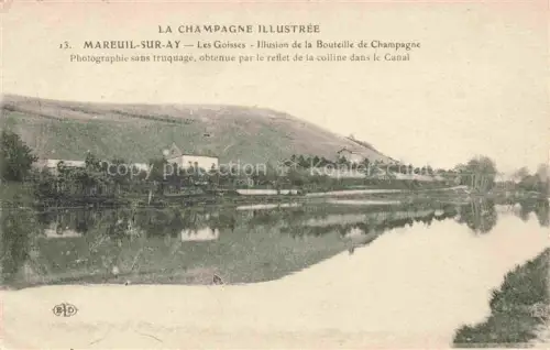 AK / Ansichtskarte Mareuil-sur-Ay Epernay 51 Marne Les Goisses Panorama