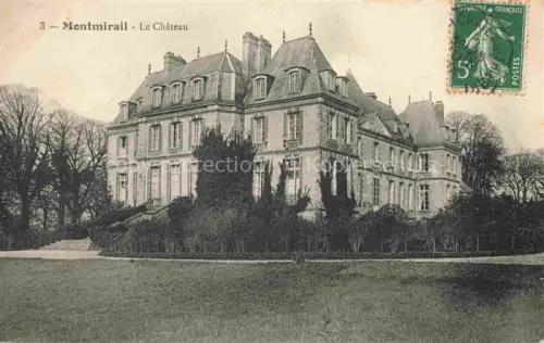 AK / Ansichtskarte Montmirail Epernay 51 Marne Le Chateau