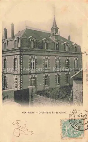 AK / Ansichtskarte Montmirail Epernay 51 Marne Orphelinat Saint Michel