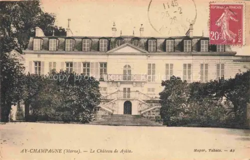 AK / Ansichtskarte Ay-Champagne  EPERNAY 51 Marne Le Chateau de Ayala