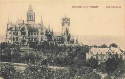 AK / Ansichtskarte Drachenburg Schloss Koenigswinter NRW Die Drachenburg
