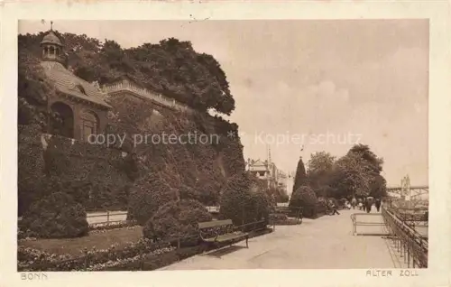 AK / Ansichtskarte BONN Rhein Alter Zoll Kaffeehaus Koenigshof Feldpost