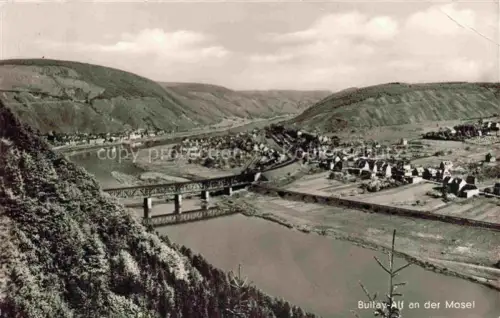 AK / Ansichtskarte Alf Bullay Mosel Panorama