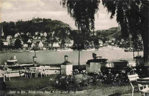 AK / Ansichtskarte Linz Rhein Rheinland-Pfalz Blick von Bad Kripp