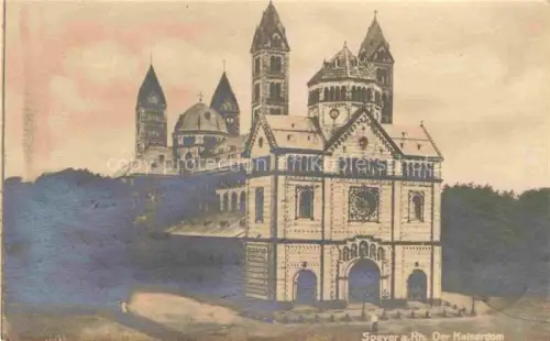 AK / Ansichtskarte SPEYER Rhein Der Kaiserdom