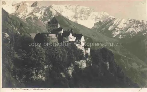 AK / Ansichtskarte Vaduz Liechtenstein FL Schloss Vaduz