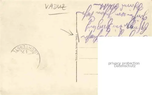 AK / Ansichtskarte Vaduz Liechtenstein FL Schloss Vaduz