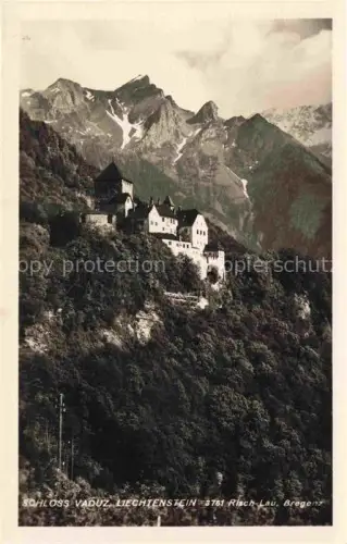 AK / Ansichtskarte Vaduz Liechtenstein FL Schloss Vaduz