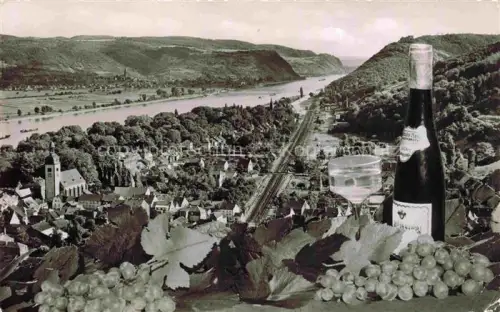 AK / Ansichtskarte Bad Niederbreisig Bad Breisig Ahrweiler Rheinland-Pfalz mit Blick auf Rheinbrohl