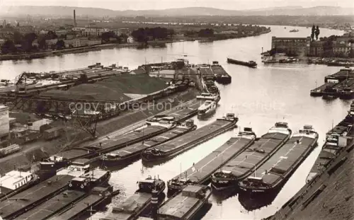 AK / Ansichtskarte BASEL BS Rheinhafen und die Dreilaenderecke