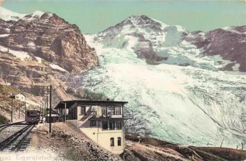 AK / Ansichtskarte Eiger Grindelwald Eigergletscher