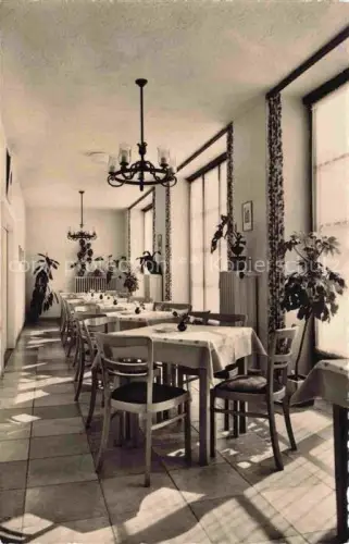 AK / Ansichtskarte Weissbach Bad Reichenhall Oberbayern Alpenhotel Weissbach Teeraum