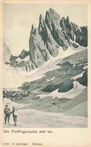 AK / Ansichtskarte Fuenffingerspitze 2997m Punta delle Cinque Dita Suedtirol IT Panorama