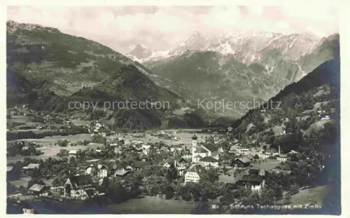 AK / Ansichtskarte Schruns Tschagguns Montafon Vorarlberg AT mit Zimba