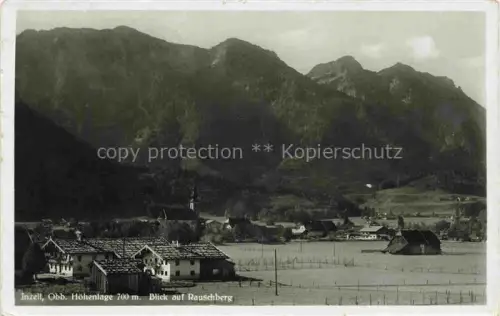 AK / Ansichtskarte Inzell Traunstein Bayern Panorama mit Rauschberg