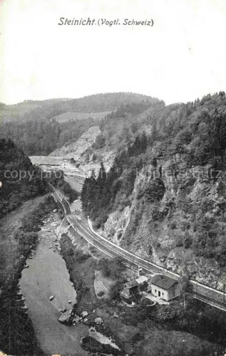 AK / Ansichtskarte Steinicht GREIZ Thueringen Fliegeraufnahme