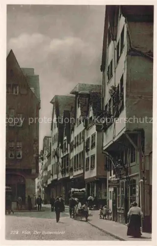 AK / Ansichtskarte KoeLN  RHEIN Buttermarkt