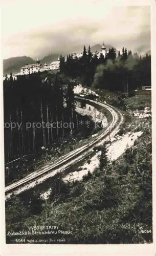 AK / Ansichtskarte Vysoke Tatry Poprad SK Zubackak Strbskemu Plesu