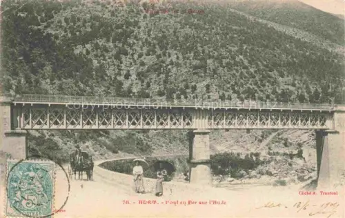 AK / Ansichtskarte Alet Montaigut-sur-Save Toulouse 31 Haute-Garonne Pont en Ber sur l'Aude
