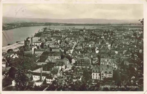 AK / Ansichtskarte Andernach Rhein Rheinland-Pfalz Panorama