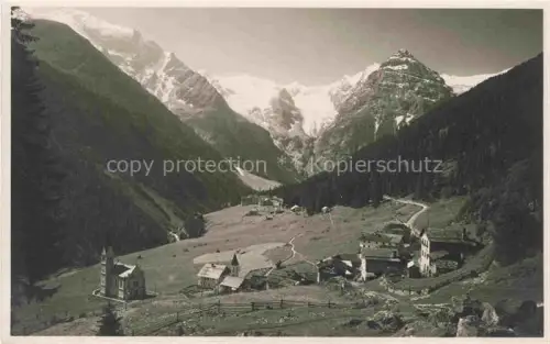 AK / Ansichtskarte Trafoi Stilfs Bolzano Suedtirol IT Panorama Ortler Gruppe