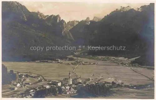 AK / Ansichtskarte Dobbiaco Neu-Toblach Pustertal Dolomiti Suedtirol IT verso Val Ampezzo