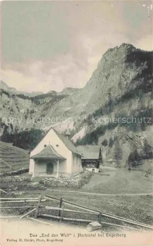 AK / Ansichtskarte Horbistal Engelberg OW Das End der Welt