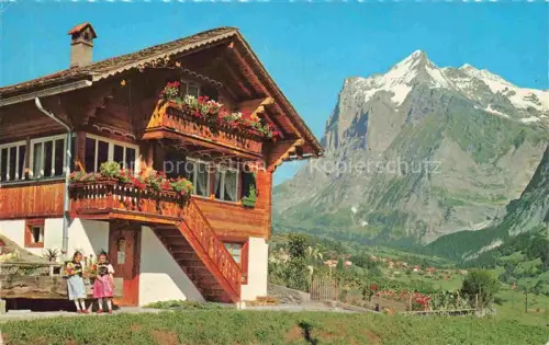 AK / Ansichtskarte Grindelwald BE mit Wetterhorn