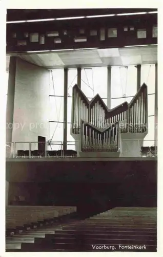 AK / Ansichtskarte Orgel Kirchenorgel Organ Orgue Voorburg Fonteinkrek 